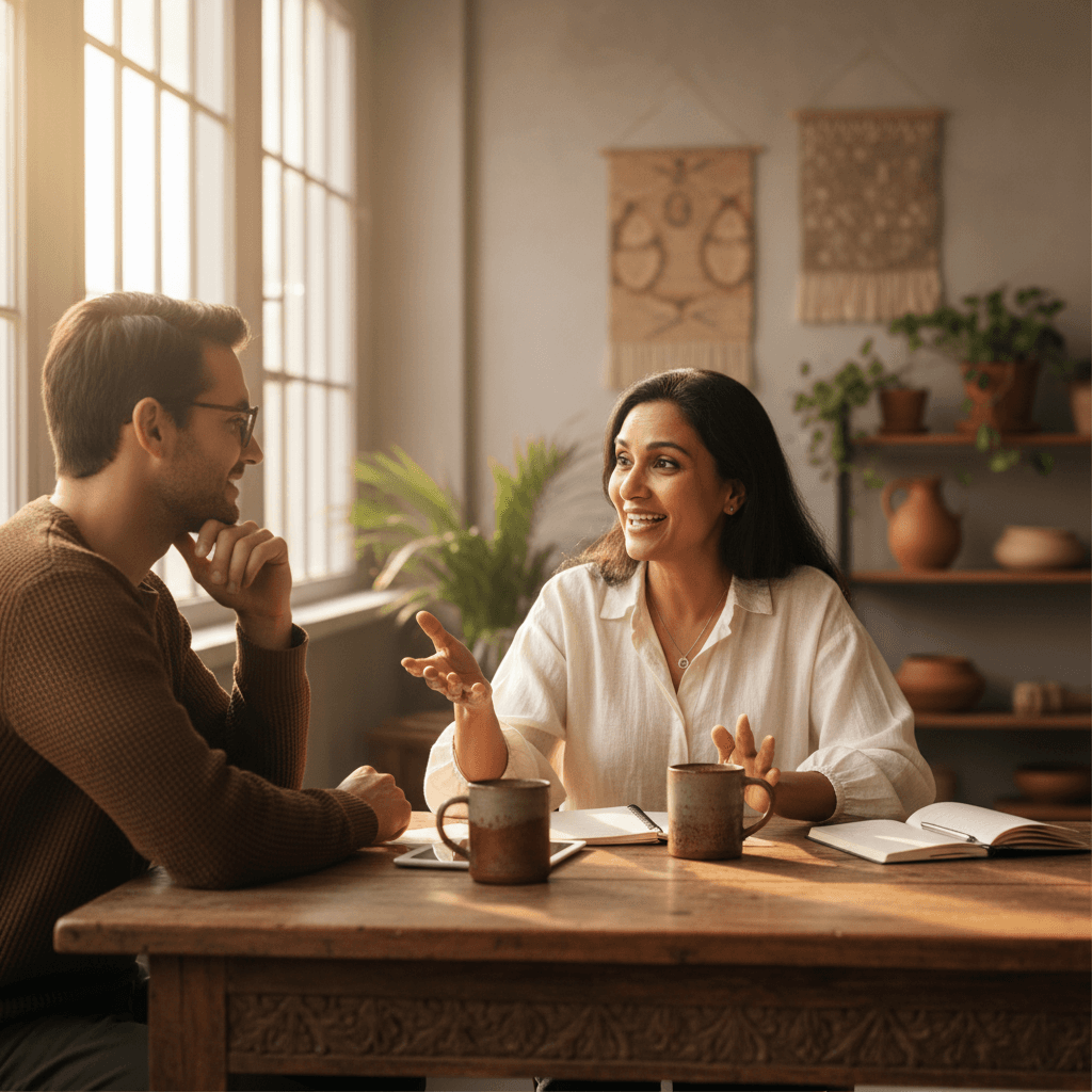 One-on-one career coaching session with personalized guidance