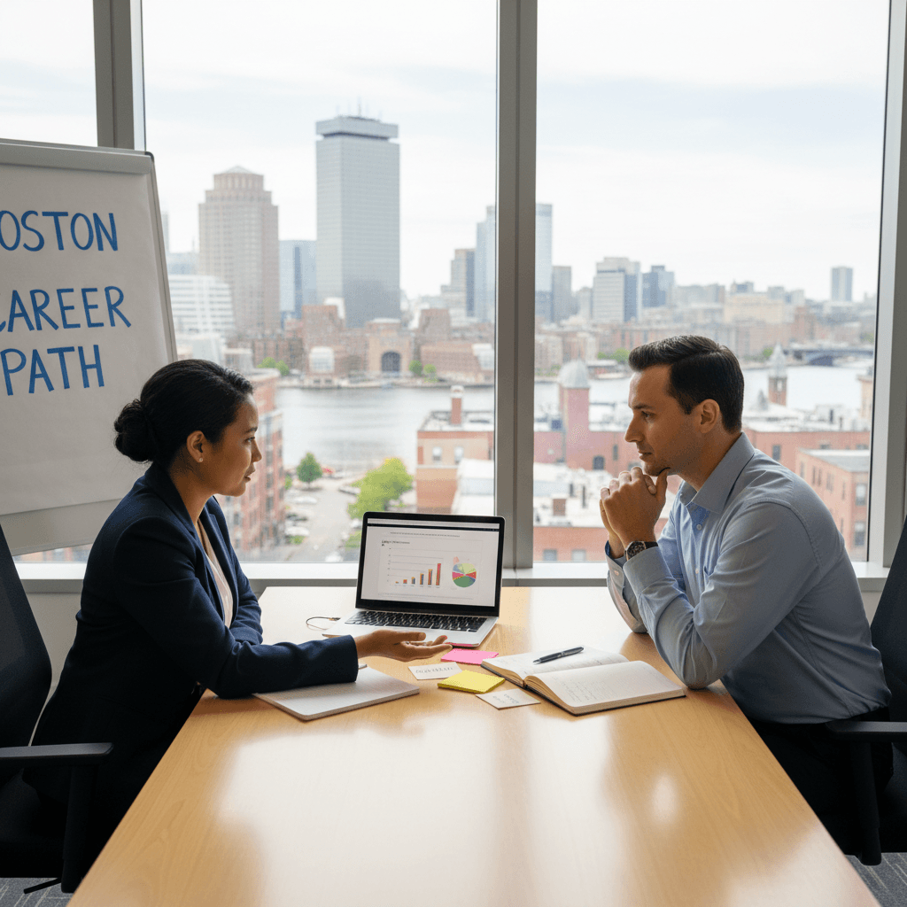 One-on-one career coaching session with personalized guidance